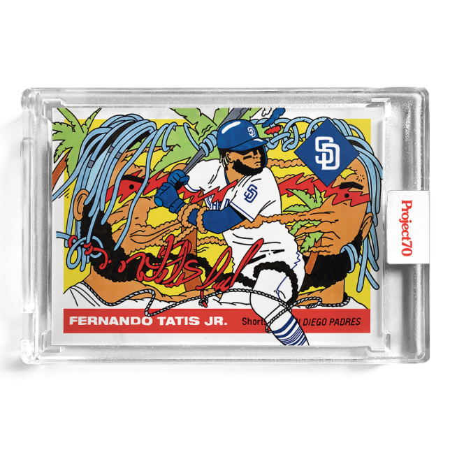 Fernando Tatis Jr. 2021 Topps Project70 by Ermsy 