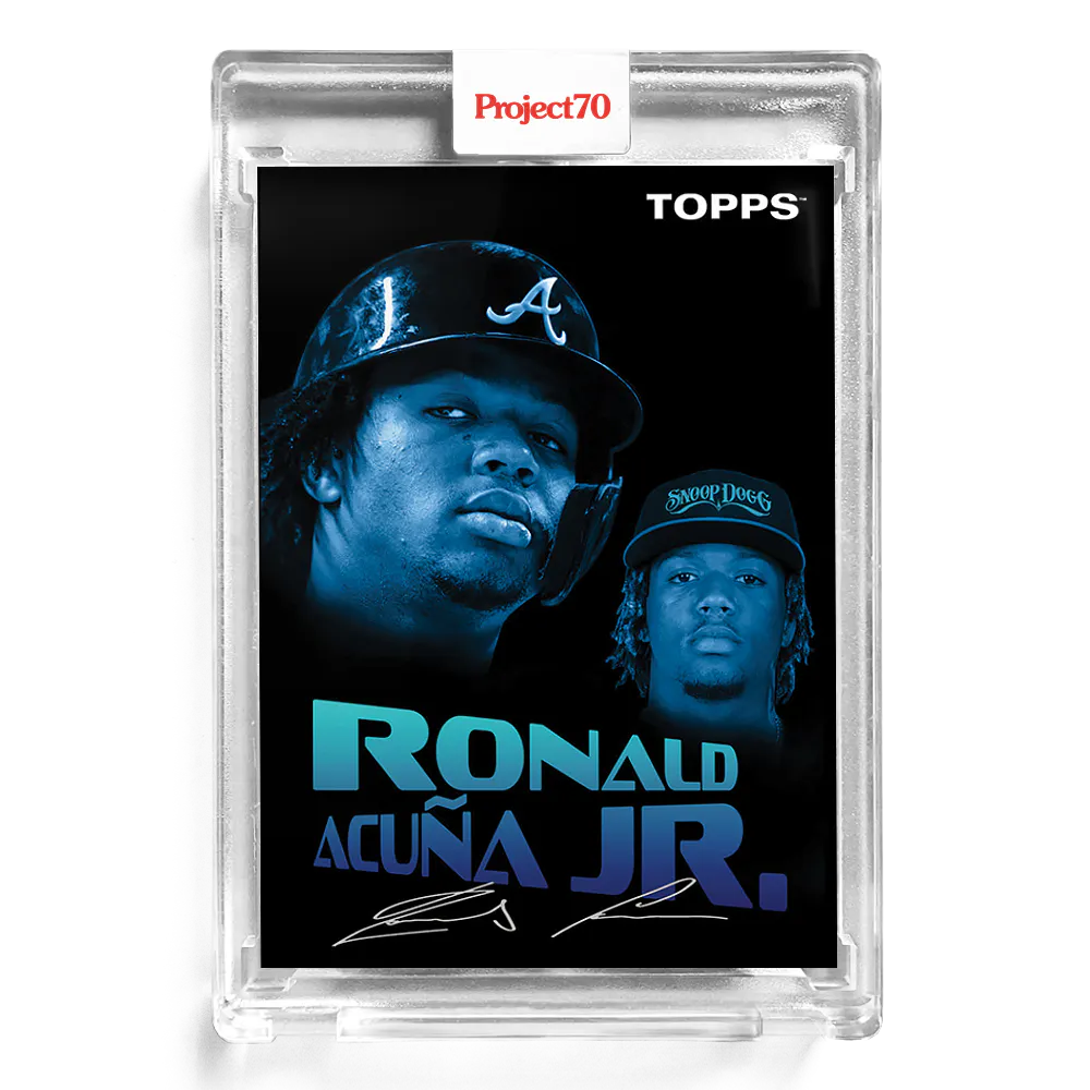 Ronald Acuna Jr. 2021 Topps Project70 by Snoop Dogg #4 - Print Run: 6101