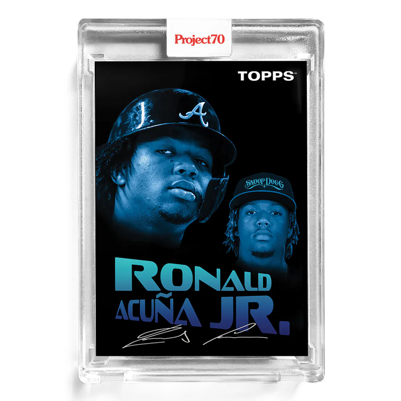 Ronald Acuna Jr. 2021 Topps Project70 by Snoop Dogg 