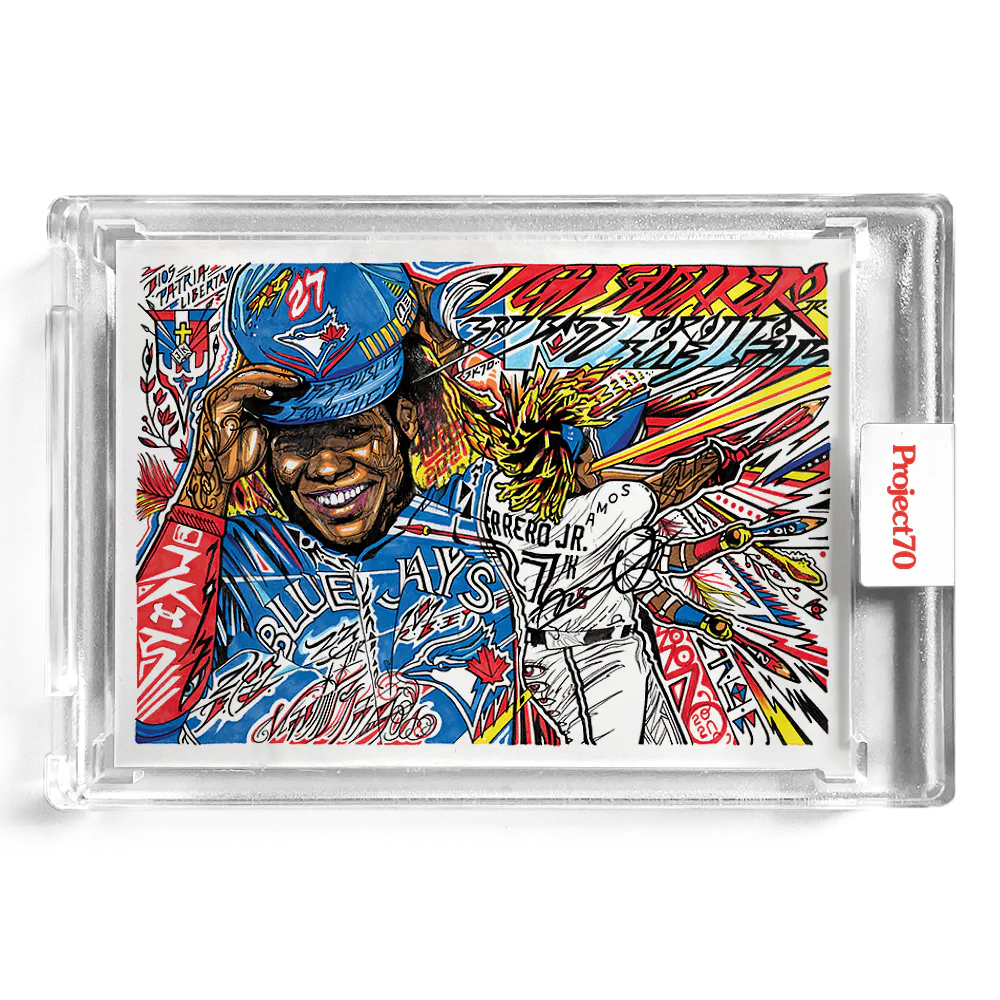 Vladimir Guerrero Jr. 2021 Topps Project70 by JK5 #8 - Print Run: 3618