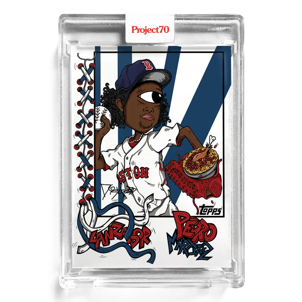 Pedro Martinez 2021 Topps Project70 by Distortedd #20 - Print Run: 2720