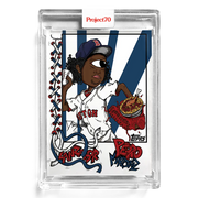Pedro Martinez 2021 Topps Project70 by Distortedd #20 - Print Run: 2720