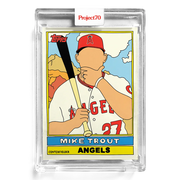 Mike Trout 2021 Topps Project70 by Fucci #27 - Print Run: 5630