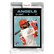 Jo Adell 2021 Topps Project70 Rookie Card by Jacob Rochester #32 - Print Run: 5422