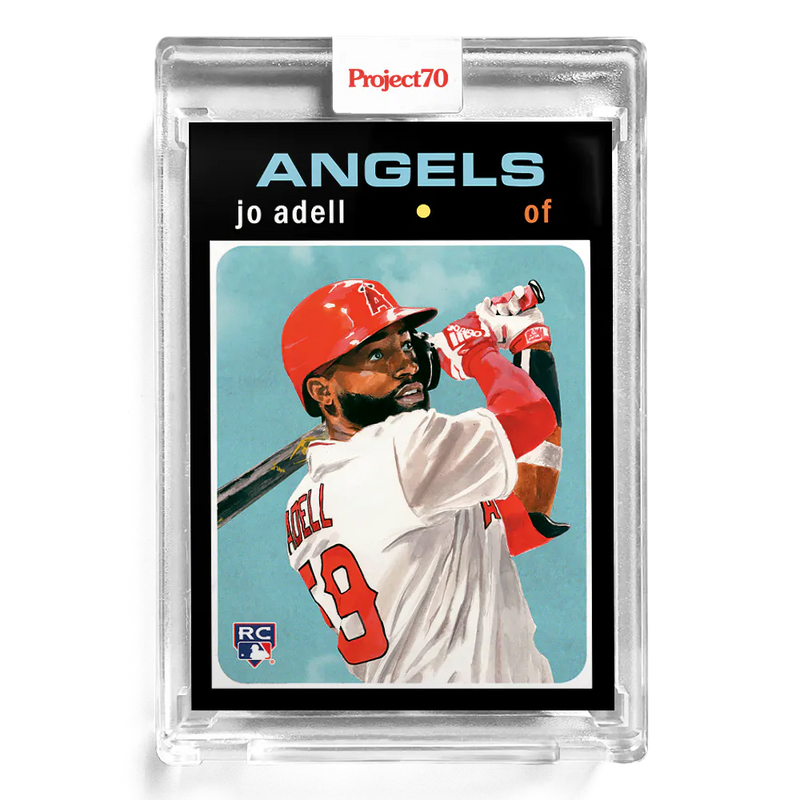 Jo Adell 2021 Topps Project70 Rookie Card by Jacob Rochester 