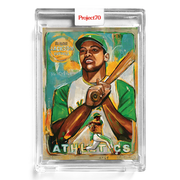 Reggie Jackson 2021 Topps Project70 by Andrew Thiele #38 - Print Run: 2513