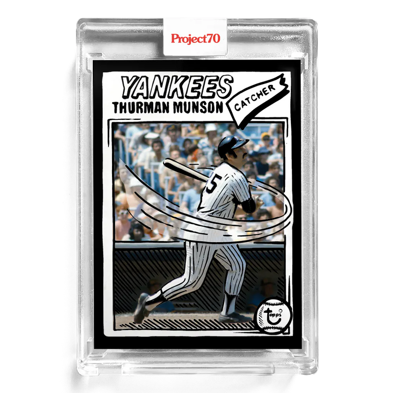 Thurman Munson 2021 Topps Project70 by Joshua Vides 