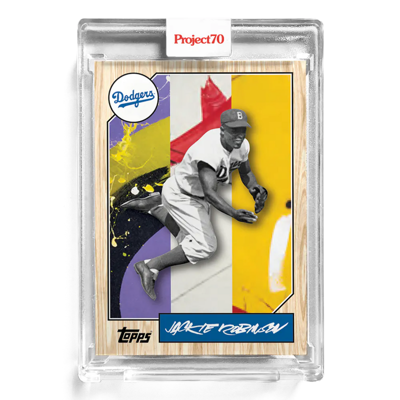 Jackie Robinson 2021 Topps Project70 by Futura 