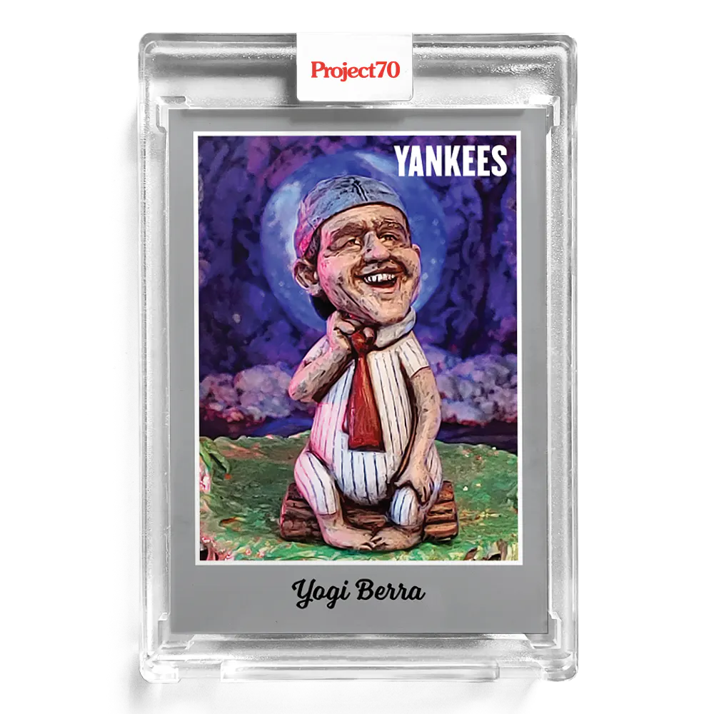Yogi Berra 2021 Topps Project70 by Ron English #43 - Print Run: 3055