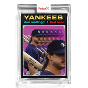 Don Mattingly 2021 Topps Project70 by Action Bronson #46 - Print Run: 4394