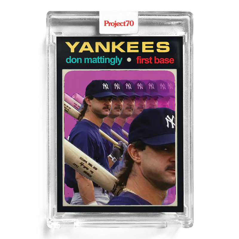 Don Mattingly 2021 Topps Project70 by Action Bronson 