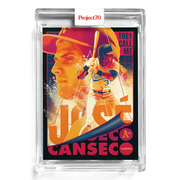 Jose Canseco 2021 Topps Project70 by Matt Taylor #47 - Print Run: 2343
