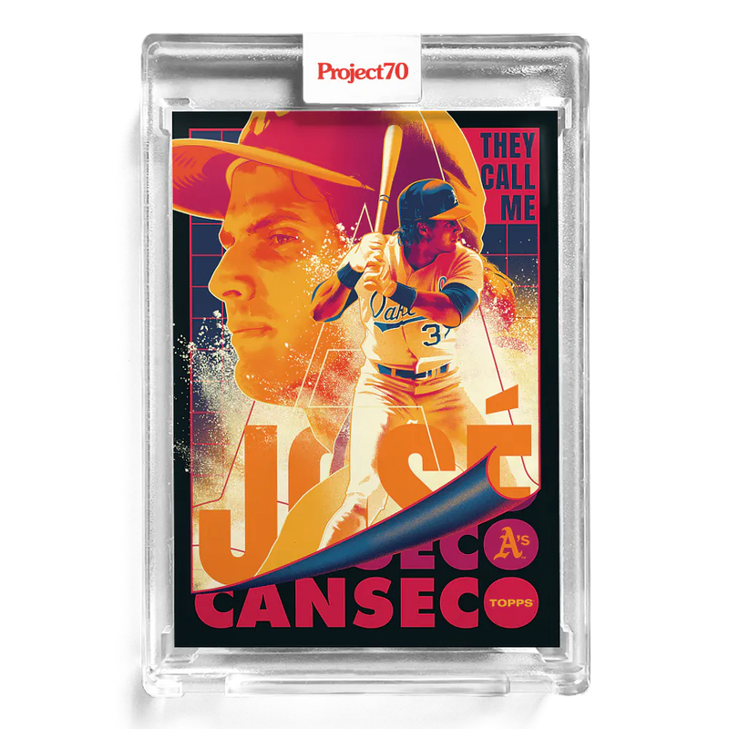 Jose Canseco 2021 Topps Project70 by Matt Taylor 