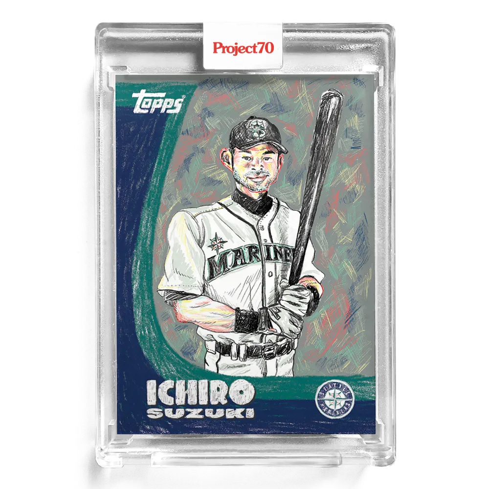 Ichiro 2021 Topps Project70 by Chinatown Market #49 - Print Run: 2330