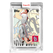 Stan Musial 2021 Topps Project70 by Toy Tokyo #50 - Print Run: 2600