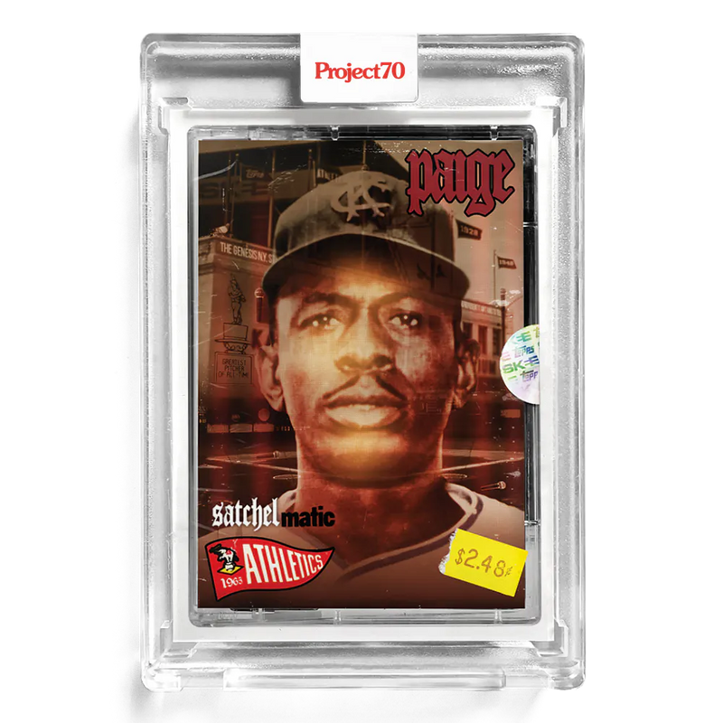 Satchel Paige 2021 Topps Project70 by DJ Skee 