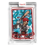 Albert Pujols 2021 Topps Project70 by Distortedd #55 - Print Run: 3386