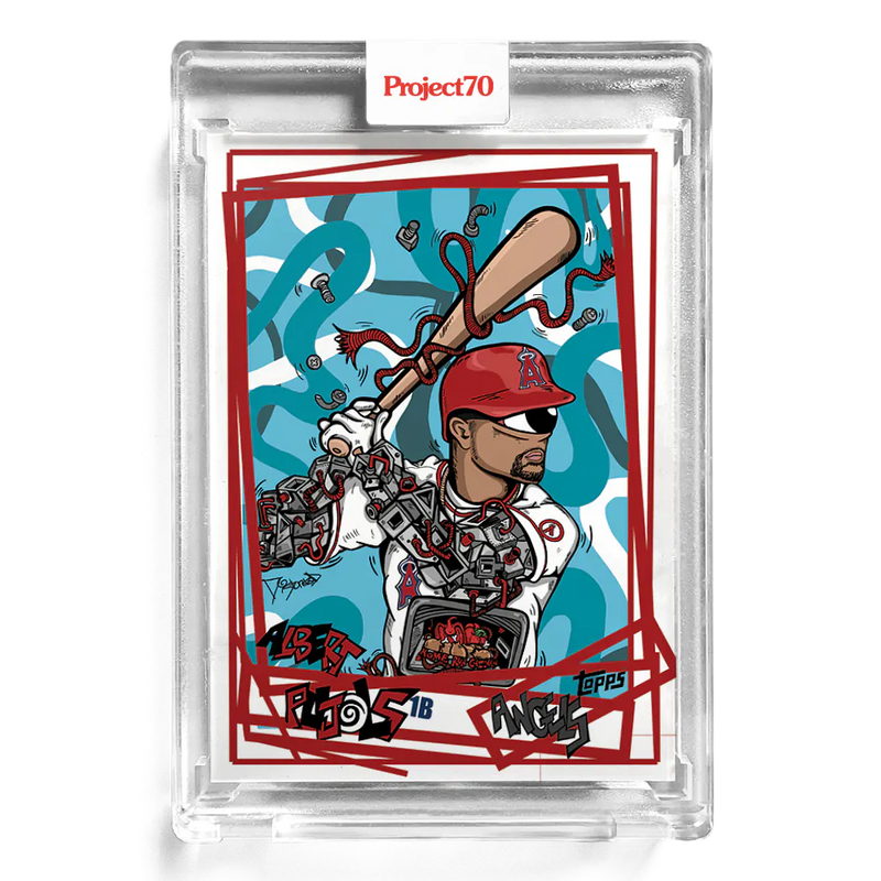 Albert Pujols 2021 Topps Project70 by Distortedd 