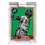 Ronald Acuna Jr. 2021 Topps Project70 by Blake Jamieson #56 - Print Run: 6111