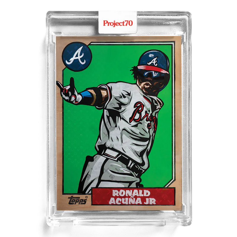 Ronald Acuna Jr. 2021 Topps Project70 by Blake Jamieson 