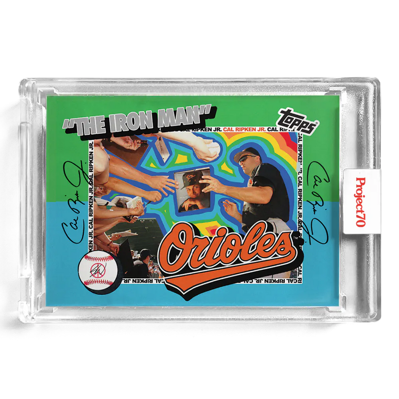 Cal Ripken Jr. 2021 Topps Project70 by Sean Wotherspoon 