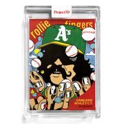 Rollie Fingers 2021 Topps Project70 by Ermsy #60 - Print Run: 3666