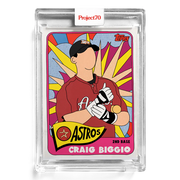 Craig Biggio 2021 Topps Project70 by Fucci #62 - Print Run: 2026
