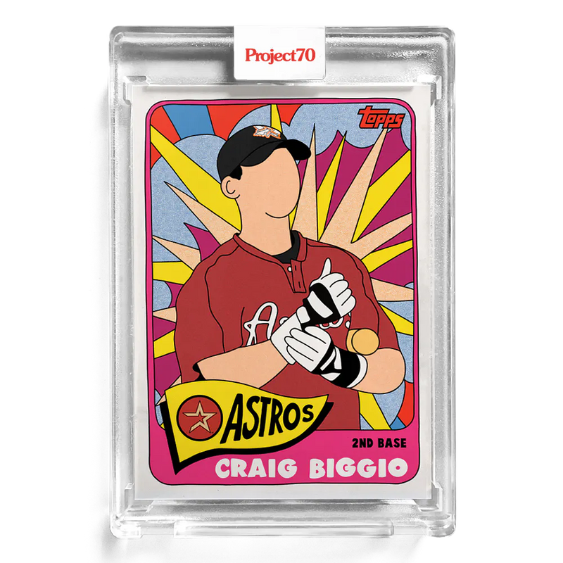 Craig Biggio 2021 Topps Project70 by Fucci 