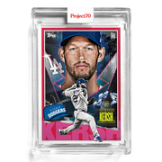 Clayton Kershaw 2021 Topps Project70 by Ben Baller #63 - Print Run: 4259
