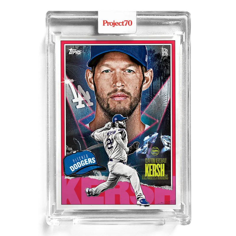 Clayton Kershaw 2021 Topps Project70 by Ben Baller 