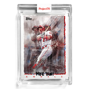 Mike Trout 2021 Topps Project70 by Chuck Styles #64 - Print Run: 8459