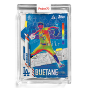 Walker Buehler 2021 Topps Project70 by The Shoe Surgeon #67 - Print Run: 2576