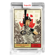 Ichiro 2021 Topps Project70 by Quiccs #71 - Print Run: 5386