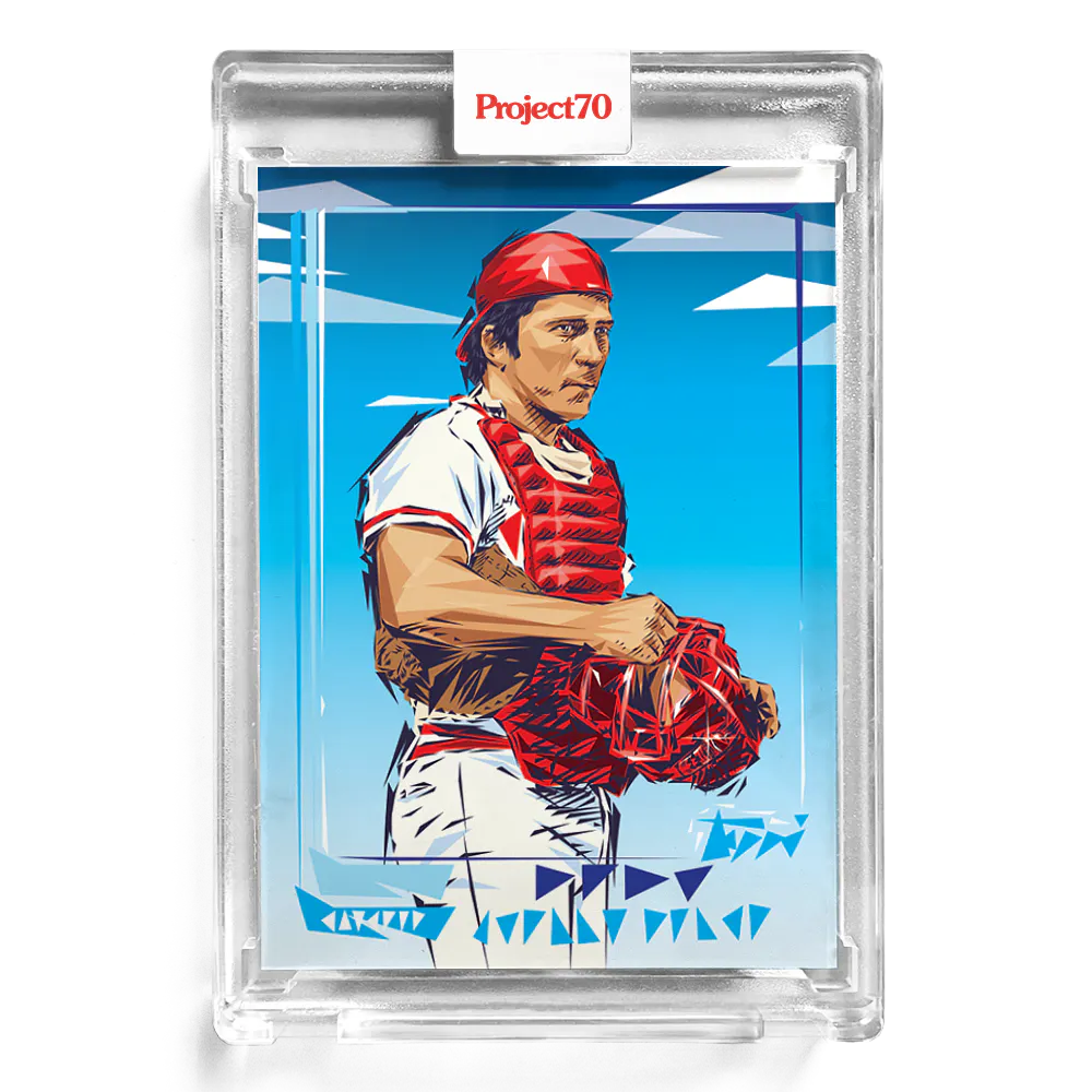 Johnny Bench 2021 Topps Project70 by Naturel #72 - Print Run: 2990