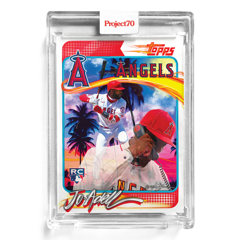 Jo Adell 2021 Topps Project70 Rookie Card by King Saladeen 