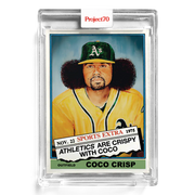 Coco Crisp 2021 Topps Project70 by Jonas Never #78 - Print Run: 1877