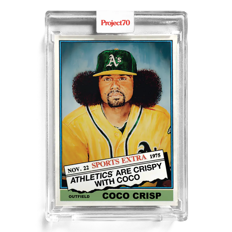 Coco Crisp 2021 Topps Project70 by Jonas Never 