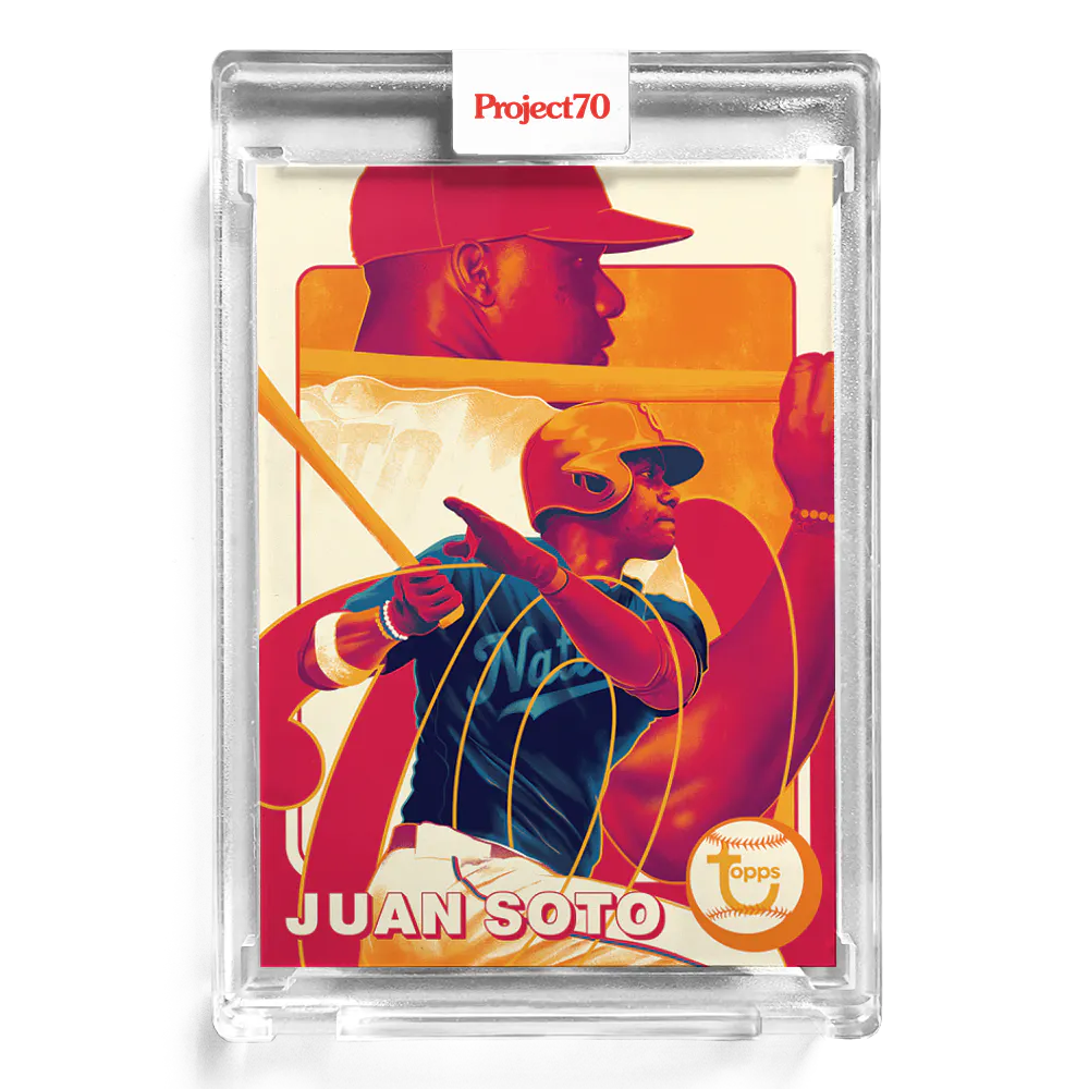Juan Soto 2021 Topps Project70 by Matt Taylor #88 - Print Run: 3502