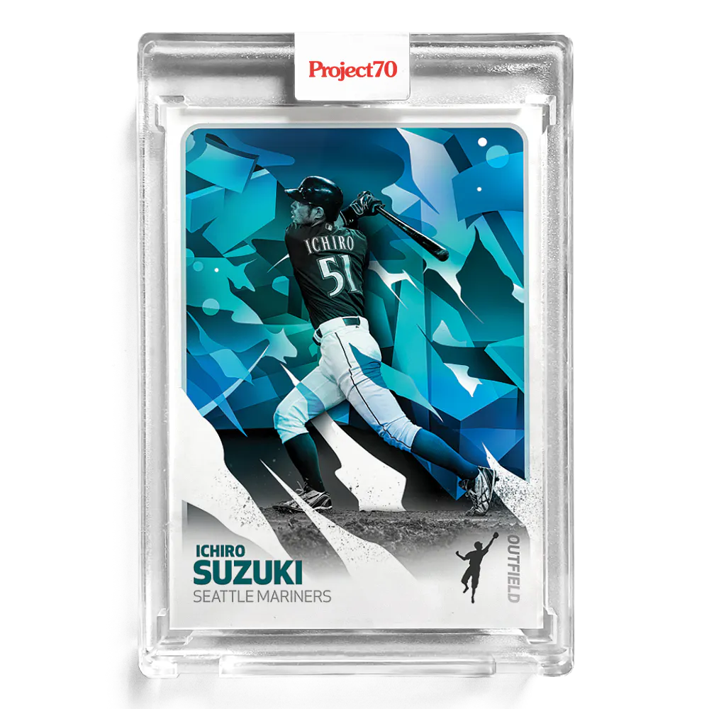 Ichiro 2021 Topps Project70 by Mikael B #91 - Print Run: 2315