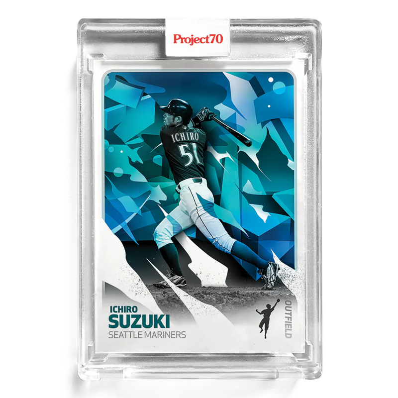 Ichiro 2021 Topps Project70 by Mikael B 