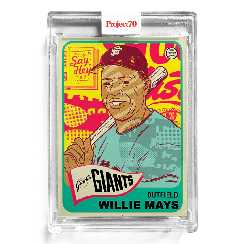 Willie Mays 2021 Topps Project70 by Morning Breath 