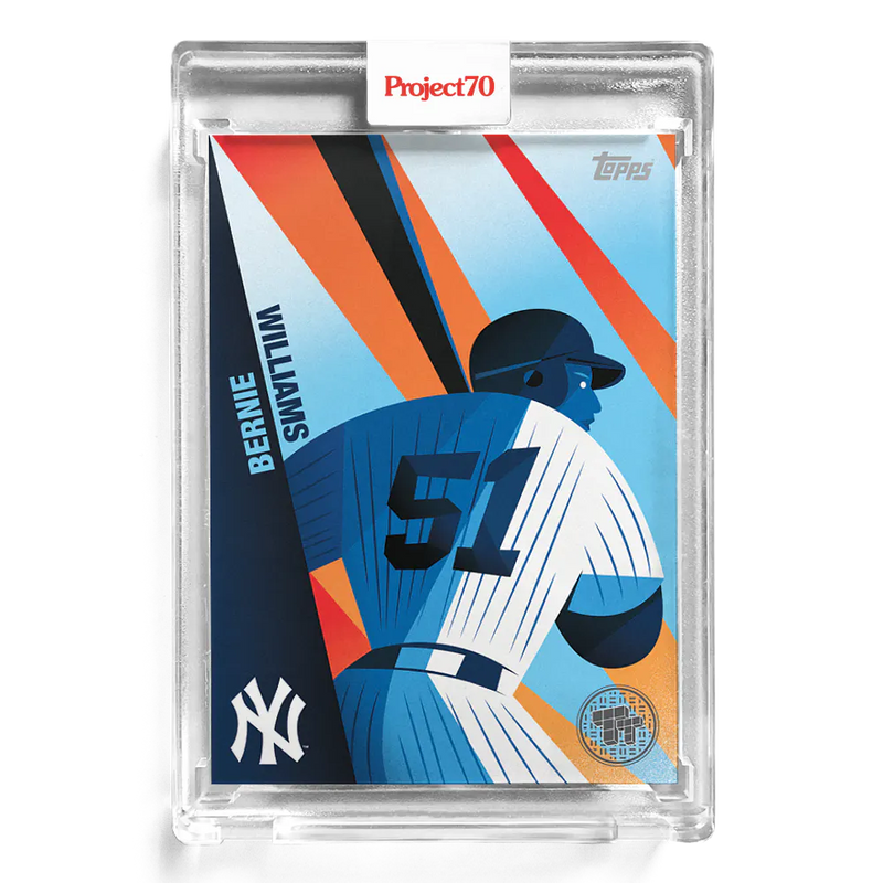 Bernie Williams 2021 Topps Project70 by Toy Tokyo 