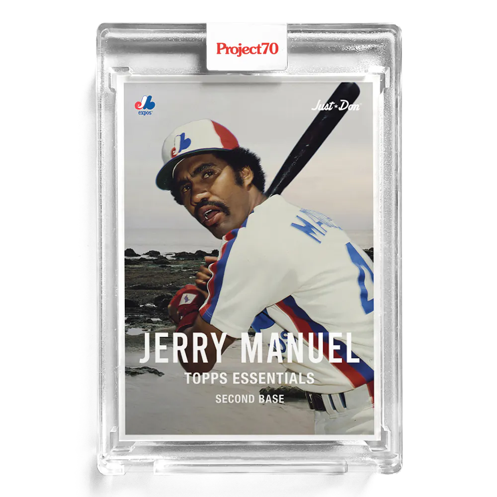 Jerry Manuel 2021 Topps Project70 by Don C #102 - Print Run: 1404