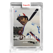 Jerry Manuel 2021 Topps Project70 by Don C #102 - Print Run: 1404
