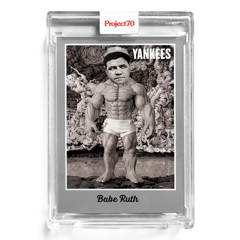 Babe Ruth 2021 Topps Project70 by Ron English 