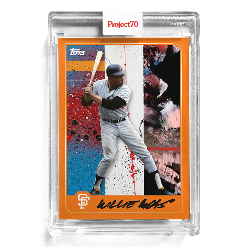 Willie Mays 2021 Topps Project70 by Futura 