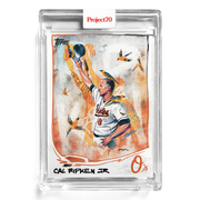 Cal Ripken Jr. 2021 Topps Project70 by Chuck Styles #116 - Print Run: 2909