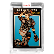 Buster Posey 2021 Topps Project70 by Blake Jamieson #117 - Print Run: 2155