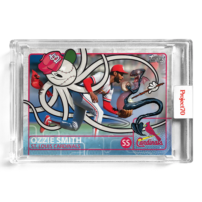 Ozzie Smith 2021 Topps Project70 by CRAOLA 