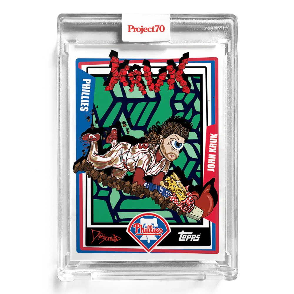 John Kruk 2021 Topps Project70 by Distortedd #122 - Print Run: 2004